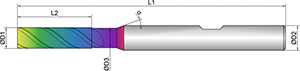 VHM Schaftfräser     4.00 mm